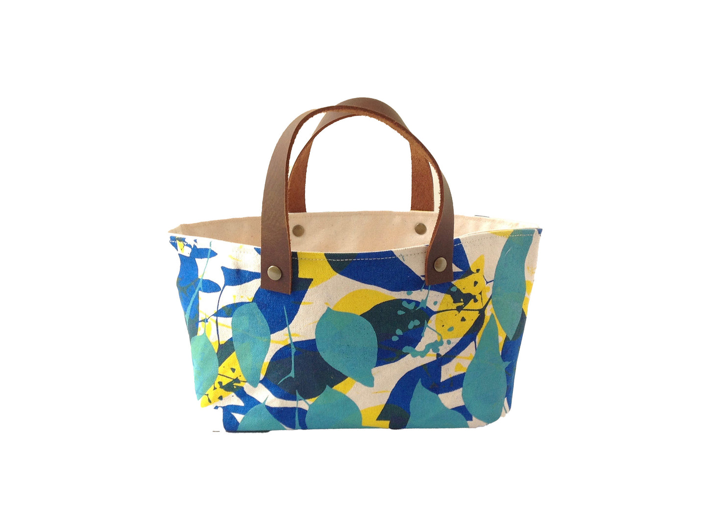Canvas Shorty Bin - Eucalyptus