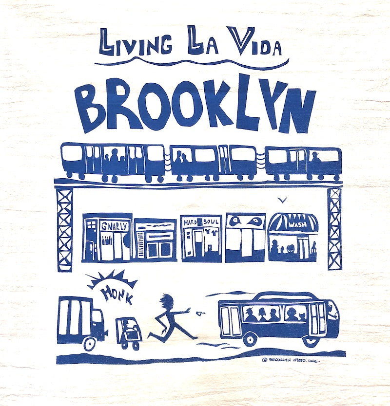 Kitchen Towel - Living La Vida Brooklyn - Morning Rush