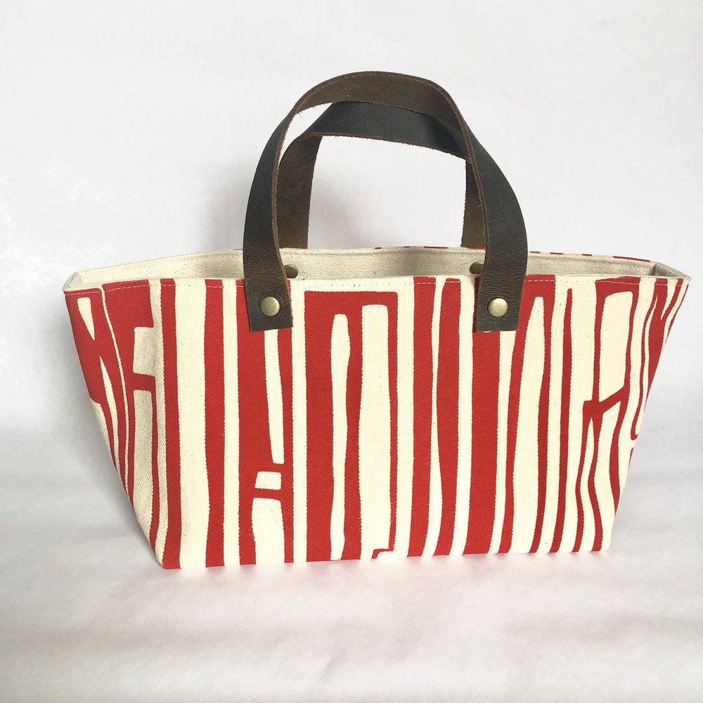 Canvas Shorty Bin - Lucienne